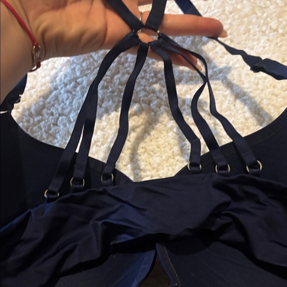 Victoria's Secret navy blue Strappy Bra